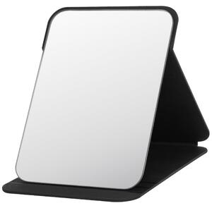TRANKIELO® - Přenosné zrcadlo na make-up – Skládací, vyrobené z kvalitní umělé kůže, velmi tenké a lehké, rozměry 22 x 19 cm