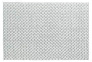 KELA Prostírání PLATO, polyvinyl, bílé 45x30cm KL-15633