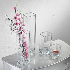 VÁZA, sklo, 30 cm Leonardo - Skleněné vázy