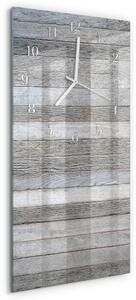 Skleněné hodiny vertikální Dřevo zsppb-30x60-00083466