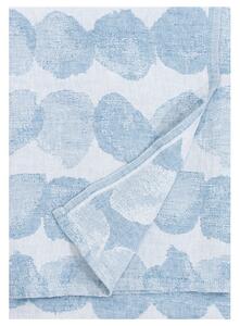 Lněný ručník Sade, modrý rain, Rozměry 95x180 cm