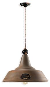 Ferroluce Závěsné retro svítidlo GRUNGE, Ø 45 cm, 1xE27