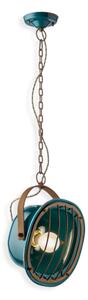 Ferroluce Závěsné retro svítidlo INDUSTRIAL, d. 27 cm, 1xE27