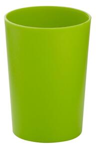 KELA Pohár MARTA plastik zelená H 11cm / Ř 8cm KL-24171