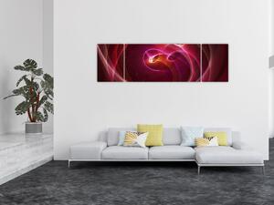 Obraz - Světelné linky (170x50 cm)