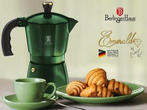 BERLINGERHAUS Konvice na espresso 3 šálky Emerald Collection BH-6385