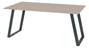 Kancelářský stůl Shape, 120 x 80 x 75 cm, rovné provedení, dub