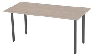 Kancelářský stůl Standard, 120 x 80 x 75 cm, rovné provedení, dub