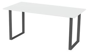 Kancelářský stůl Square, 120 x 80 x 75 cm, rovné provedení, bílá