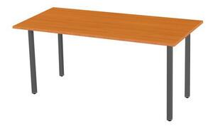 Kancelářský stůl Standard, 120 x 80 x 75 cm, rovné provedení, třešeň