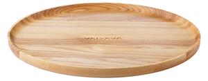 Servírovací talíř Earth 25,5cm, dřevěný / jasan
