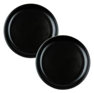 Vaidava Set dezertních talířů Eclipse 16cm, 2ks, černý