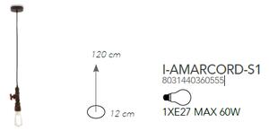 Industriální závěsné svítidlo AMARCORD-S1