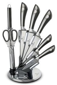 BERLINGERHAUS Sada nožů ve stojanu 8 ks nerez Carbon Metallic Line BH-2110