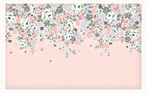 Vliesová obrazová tapeta na zeď, růžová, květiny, 127781FXST, Cath Kidstone