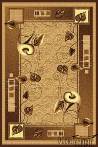 KARAT Kusový hnědý koberec Gold 320-12 - 80 x 150
