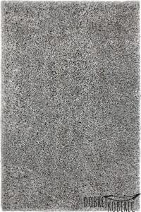 KARAT Kusový šedý koberec Shaggy Deluxe 8000-90 - 120 x 170