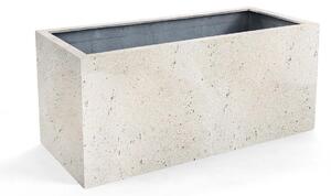 Grigio truhlík, květináč Barva květináče: Antique White, Rozměry: 60x20x20 cm
