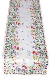 Vzorovaný ubrus - běhoun na stůl MEADOW IV. 40x140 cm Mybesthome