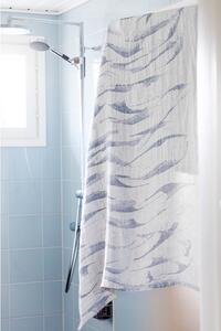 Lapuan Kankurit Lněný ručník Aallokko, modrý