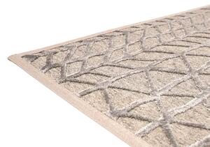 VM-Carpet Koberec Lastu, béžovo-stříbrný