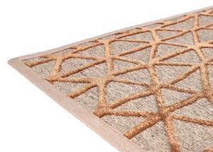 VM-Carpet Koberec Lastu, béžovo-měděný