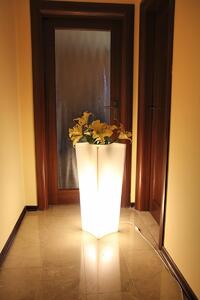 Svítící květináč DORIS PL-DO80-LIGHT