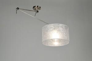 Závěsné designové svítidlo Snap Light Silver Look (Kohlmann)
