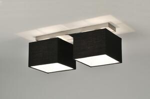 Stropní designové černé svítidlo Anders Black II (Kohlmann)