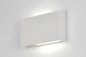 Nástěnné designové bílé svítidlo Knoxville White (Nordtech)