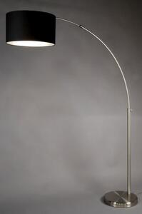 Stojací designová oblouková lampa Dallas Black (Kohlmann)
