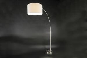 Stojací designová oblouková lampa Dallas White (Kohlmann)