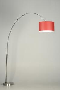 Stojací designová oblouková lampa Adamo Rosso (Kohlmann)