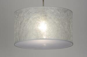 Závěsné designové svítido Mombasa Silver Look (Kohlmann)