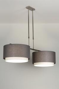 Závěsné designové svítidlo Napolitana Grey Duo Distinque (Kohlmann)