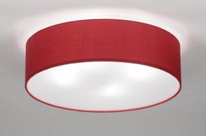 Stropní designové červené svítidlo Kissingen Red (Kohlmann)