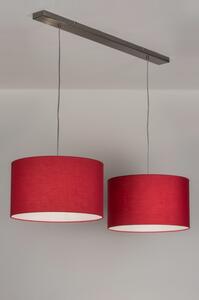 Závěsné designové červené svítidlo Duo Red Unima (Kohlmann)