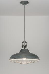 Závěsné industriální šedé svítidlo Vintage Beton Grey Robusto (LMD)