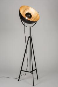 Stojací industriální designová lampa Parabollo Industry (Greyhound)