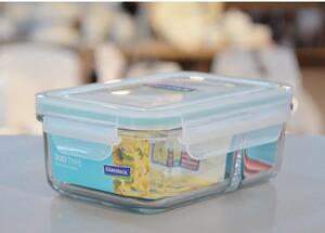 GLASSLOCK SKLENĚNÁ OBDÉLNÍKOVÁ NÁDOBA DUO 670ML