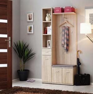 Šatní skříň ASM armario 90 x 203 x 32 cm dub sonoma