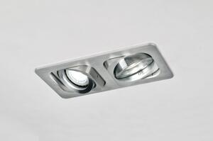 Zápustné designové dvojité svítidlo z hliníku (LMD)