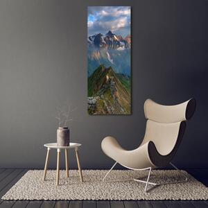 Foto obraz na plátně Horské vrcholy pl-oc-50x125-f-91952408