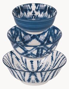 Sada porcelánových misek Blue, 3 díly