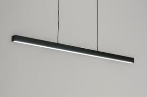 Závěsné designové černé LED svítidlo Corciano Black (Nordtech)
