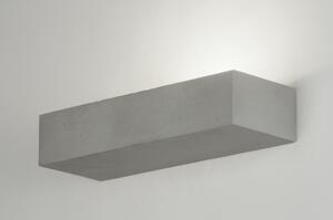 Nástěnné betonové šedé svítidlo Villini Beton (Nordtech)