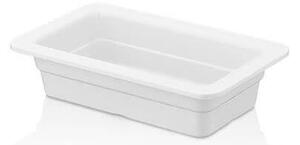 KULSAN MELAMÍNOVÁ GASTRO MÍSA 26,5X16,2X6,5CM BÍLÁ