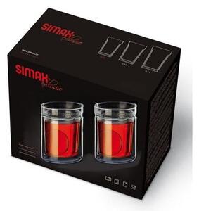 SIMAX TWIN SKLENICE S DVOJITOU STĚNOU 200ML SADA 2 KS