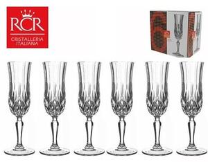 RCR OPERA SKLENICE NA ŠAMPAŇSKÉ 130 ML SADA 6 KS