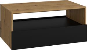 Konferenční stolek REBEL Dub artisan + černý mat